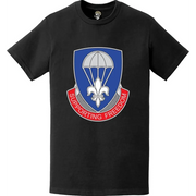 82nd Airborne Division Sustainment Brigade DUI T-Shirt Tactically Acquired   