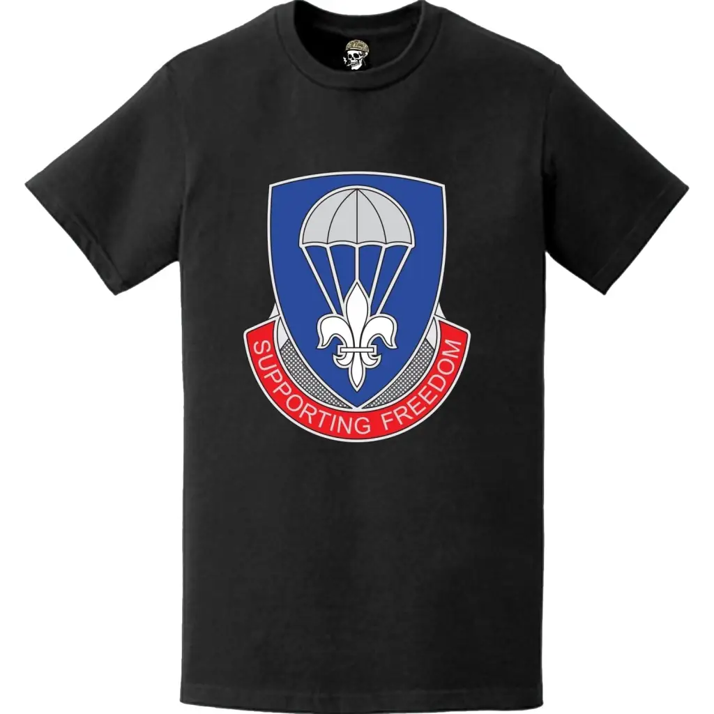 82nd Airborne Division Sustainment Brigade DUI T-Shirt Tactically Acquired   