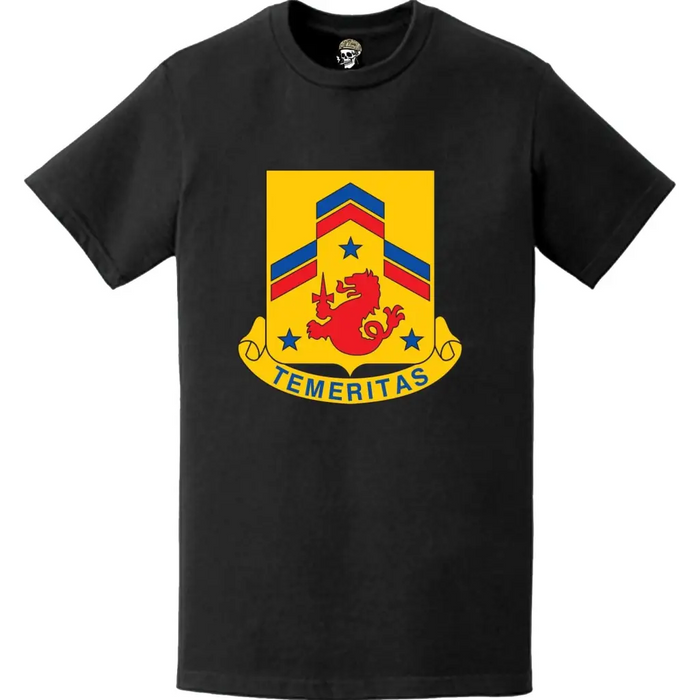 82nd Cavalry Regiment Logo Emblem T-Shirt Tactically Acquired   