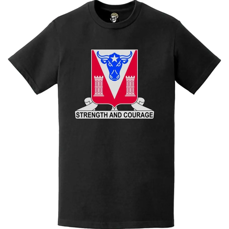 82nd Engineer Battalion Logo Emblem T-Shirt