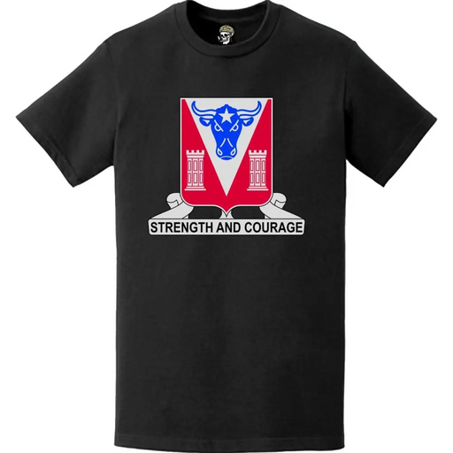 82nd Engineer Battalion Logo Emblem T-Shirt Tactically Acquired   