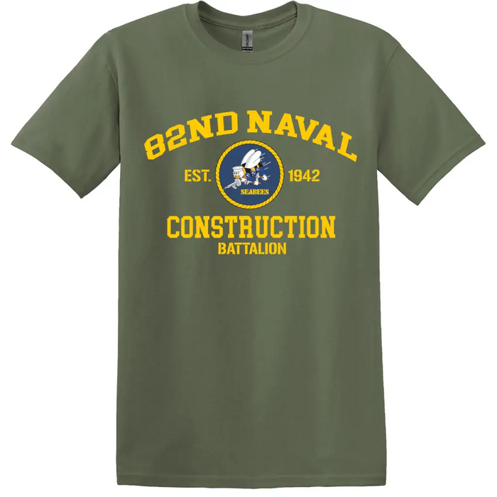 82nd Naval Construction Battalion (82nd NCB) T-Shirt Tactically Acquired   