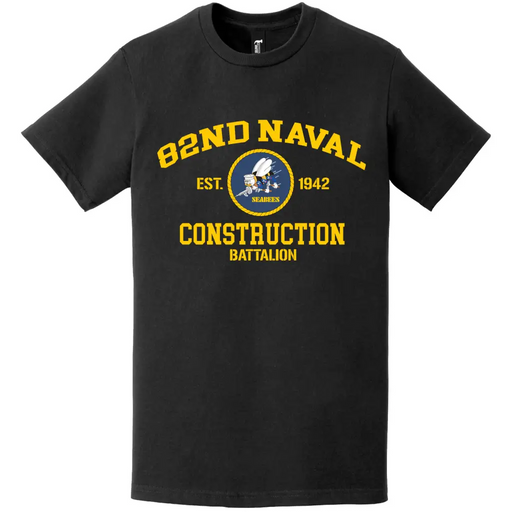 82nd Naval Construction Battalion (82nd NCB) T-Shirt Tactically Acquired   