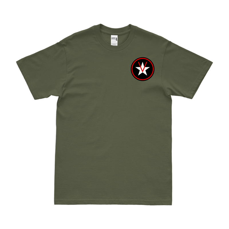830th Bomb Squadron WW2 Left Chest Emblem T-Shirt