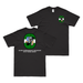 Double-Sided 852nd Bomb Squadron w/ Text T-Shirt Tactically Acquired Black Small 