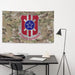 854th Engineer Battalion Indoor Wall Flag Tactically Acquired   