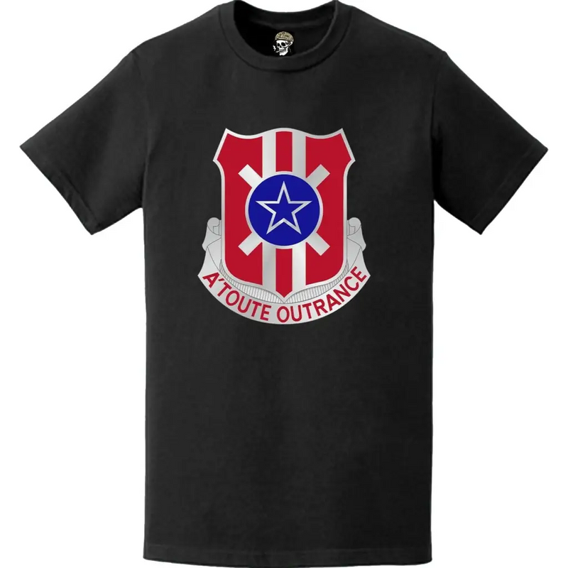 854th Engineer Battalion Logo Emblem T-Shirt