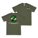 Double-Sided 855th Bomb Squadron w/ Text T-Shirt Tactically Acquired Military Green Small 
