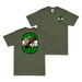 Double-Sided 855th Bombardment Squadron T-Shirt Tactically Acquired Military Green Small 