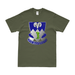 U.S. Army 85th Infantry Regiment Unit Logo Emblem T-Shirt Tactically Acquired Military Green Distressed Small