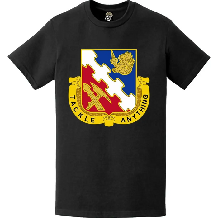 863rd Engineer Battalion Logo Emblem T-Shirt Tactically Acquired   
