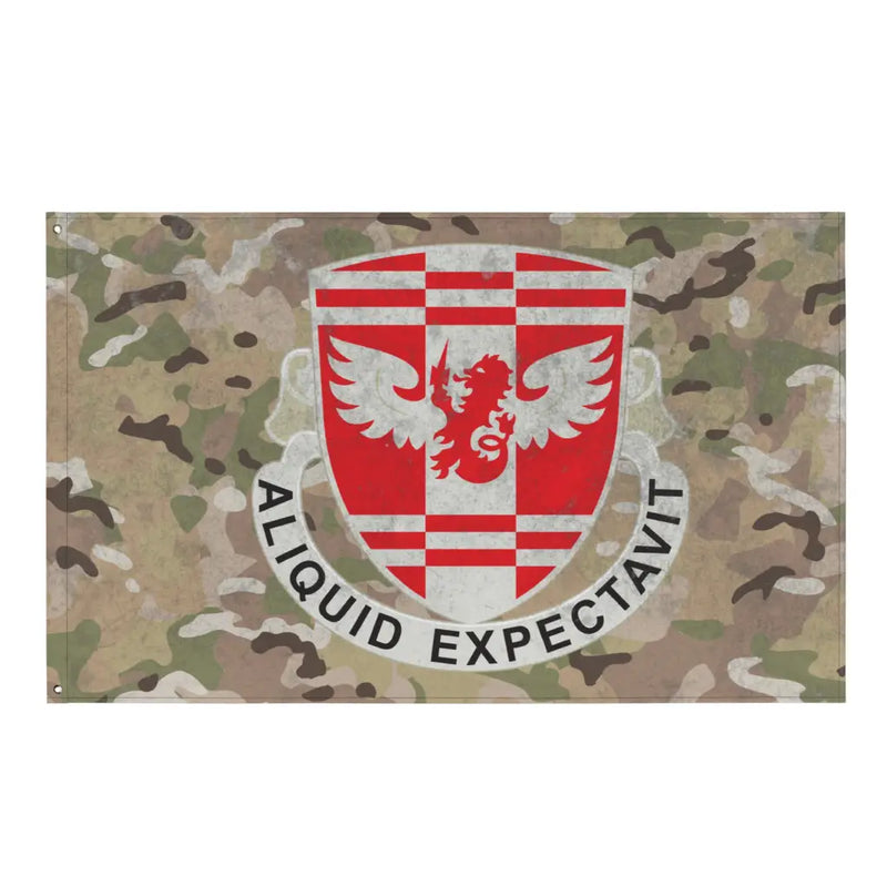 864th Engineer Battalion Indoor Wall Flag