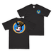 Double-Sided 865th Bomb Squadron AAF T-Shirt Tactically Acquired Black Clean Small