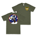 Double-Sided 867th Bomb Squadron - 494th BG T-Shirt Tactically Acquired Military Green Clean Small