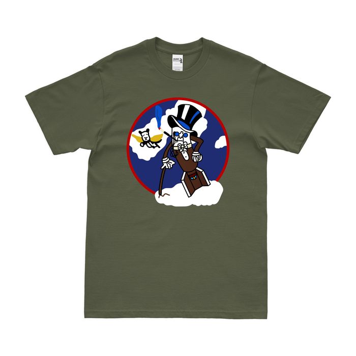 867th Bombardment Squadron WW2 T-Shirt Tactically Acquired Military Green Clean Small