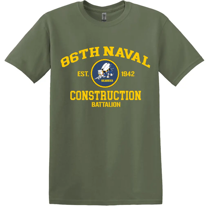86th Naval Construction Battalion (86th NCB) T-Shirt Tactically Acquired   
