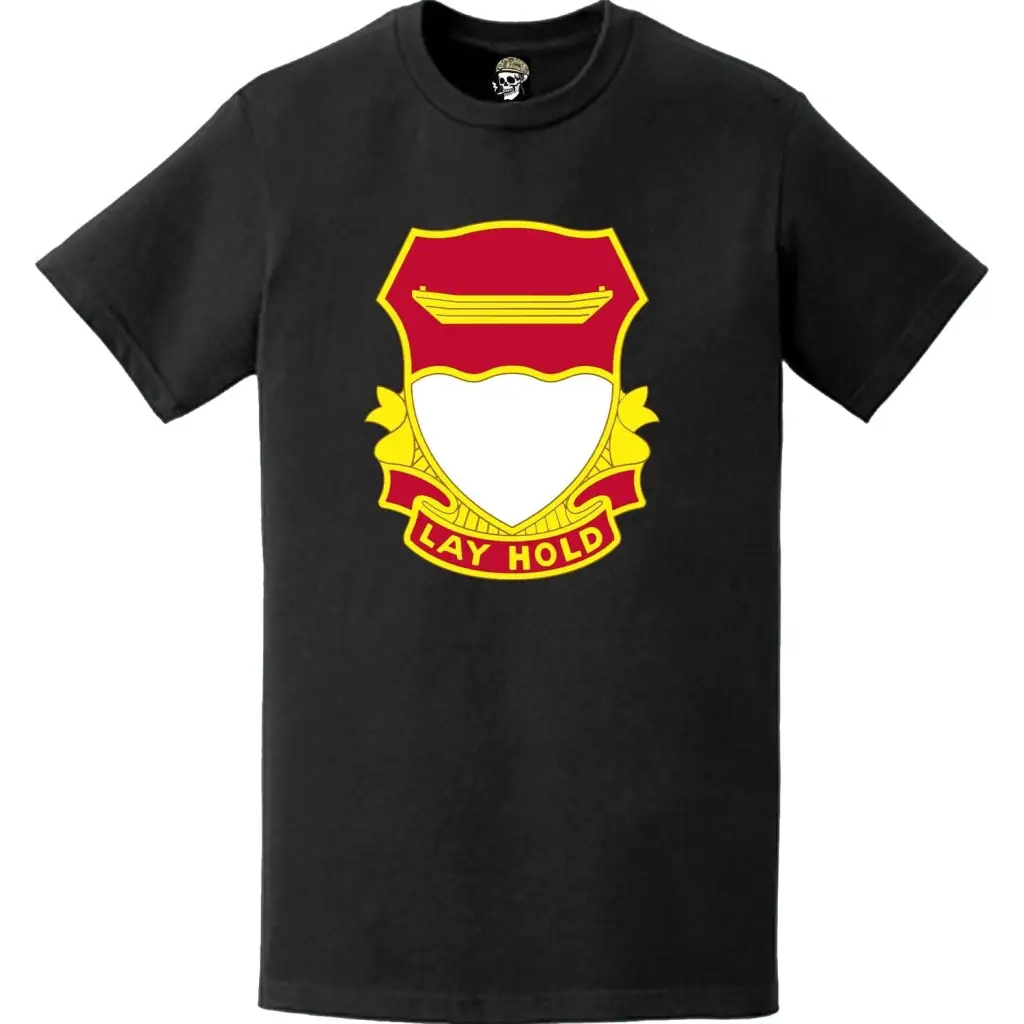 87th Engineer Battalion Logo Emblem T-Shirt Tactically Acquired   