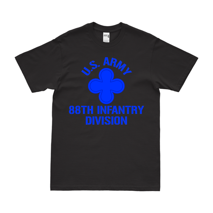 U.S. Army 88th Infantry Division Legacy T-Shirt Tactically Acquired Small Black 