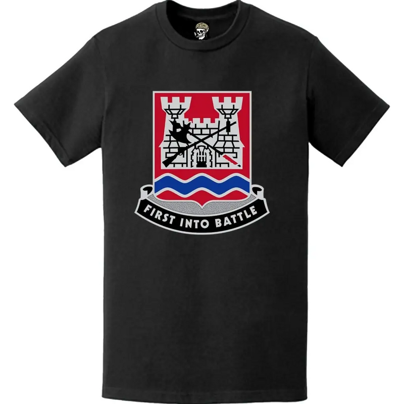 898th Engineer Battalion Logo Emblem T-Shirt