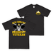 Double-Sided 8th Cavalry Regiment Sabers Skull Veteran T-Shirt Tactically Acquired Black Small 