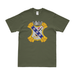 U.S. Army 8th Infantry Regiment Unit Logo Emblem T-Shirt Tactically Acquired Military Green Clean Small