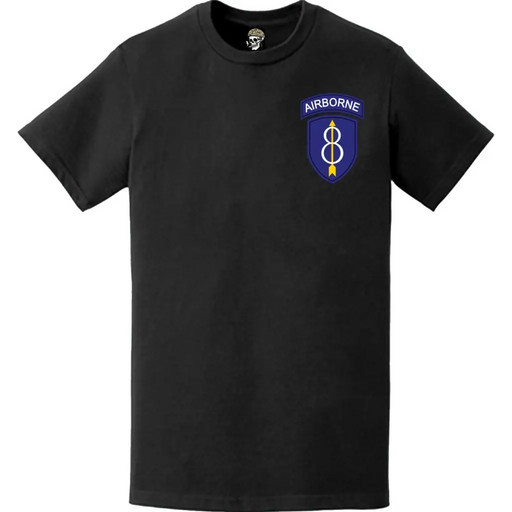 8th Infantry Division (8th ID) Airborne Tab SSI Logo Emblem T-Shirt Tactically Acquired   