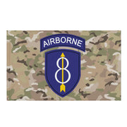 8th Infantry Division Indoor Wall Flag Tactically Acquired Default Title  