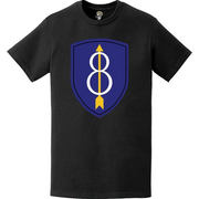 8th Infantry Division (8th ID) SSI Logo Emblem T-Shirt Tactically Acquired   