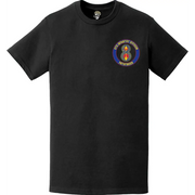 8th Infantry Division "Pathfinder" Circle Crest Left Chest T-Shirt Tactically Acquired   