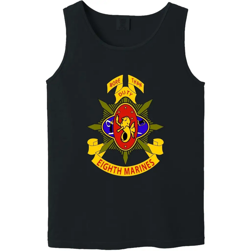 8th Marine Regiment Logo Emblem Tank Top