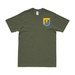 8th SFG Beret Flash Left Chest T-Shirt Tactically Acquired Military Green Small 