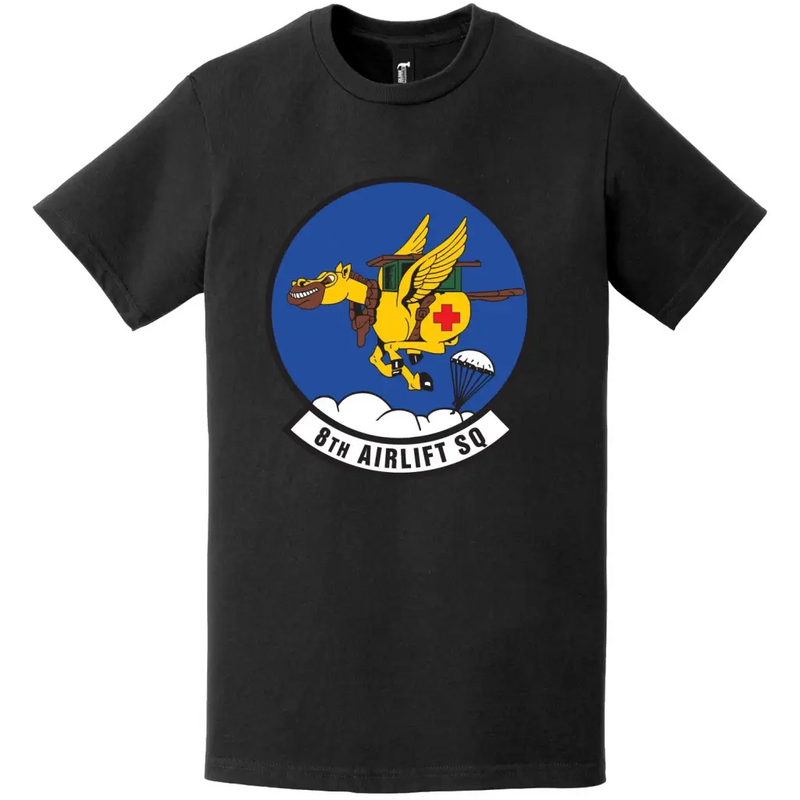 8th Airlift Squadron Logo Emblem T-Shirt