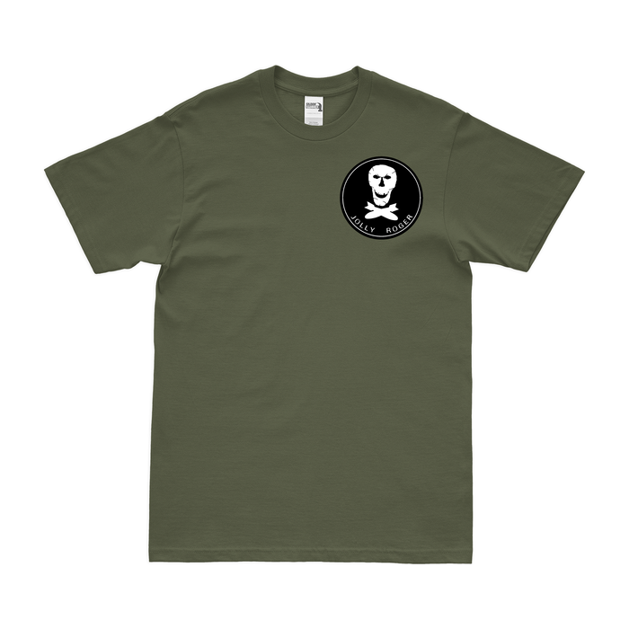 90th Bomb Group (Heavy) Left Chest Emblem T-Shirt Tactically Acquired Military Green Small 