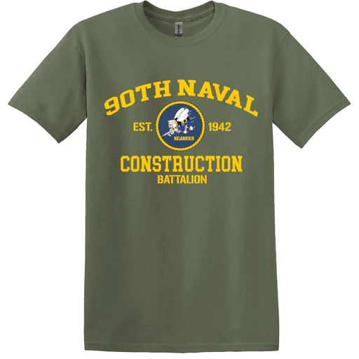 90th Naval Construction Battalion (90th NCB) T-Shirt Tactically Acquired   
