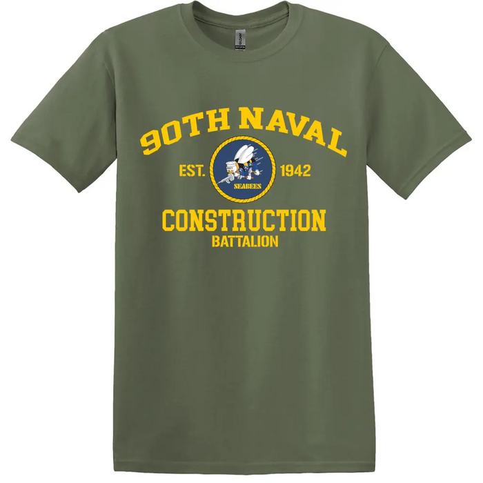 90th Naval Construction Battalion (90th NCB) T-Shirt Tactically Acquired   