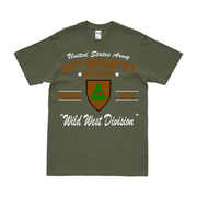 U.S. Army 91st Infantry Division Since 1917 Legacy T-Shirt Tactically Acquired Small Military Green 