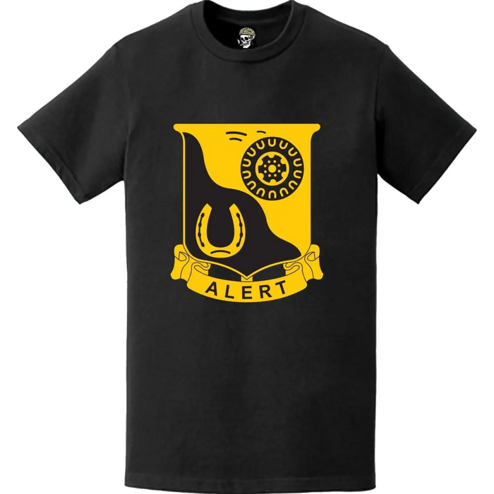 91st Cavalry Regiment Logo Emblem T-Shirt Tactically Acquired   