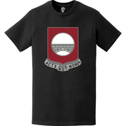 91st Engineer Battalion Logo Emblem T-Shirt Tactically Acquired   
