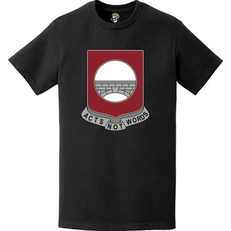 91st Engineer Battalion Logo Emblem T-Shirt
