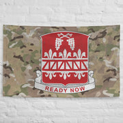 926th Engineer Battalion Indoor Wall Flag Tactically Acquired   