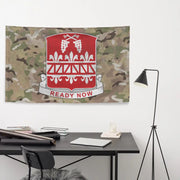 926th Engineer Battalion Indoor Wall Flag Tactically Acquired   