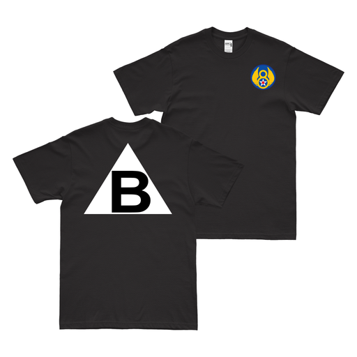 92nd Bombardment Group Triangle-B Tail Code WW2 T-Shirt Tactically Acquired Black Small 