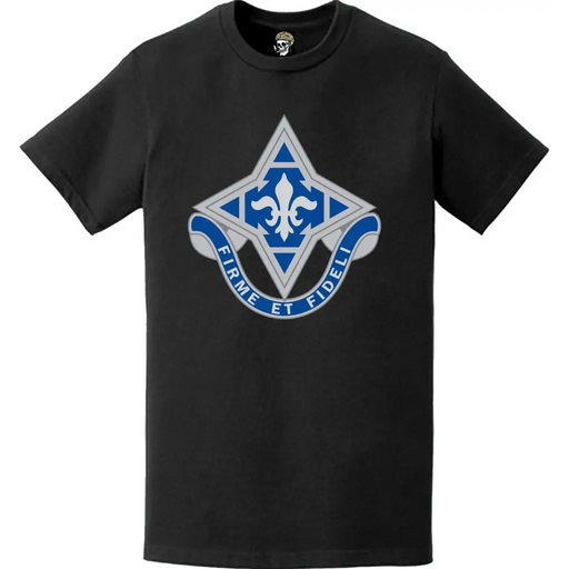 92nd Infantry Division (92nd ID) DUI Logo Crest Emblem T-Shirt Tactically Acquired   