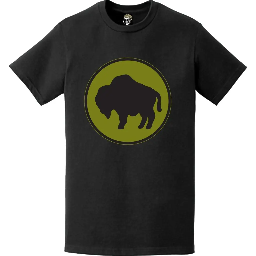 92nd Infantry Division (92nd ID) SSI Logo Crest T-Shirt Tactically Acquired   