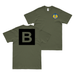 95th Bombardment Group Square-B Tail Code WW2 T-Shirt Tactically Acquired Military Green Small 