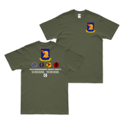 96th Bombardment Group Squadron Legacy T-Shirt Tactically Acquired Military Green Small 