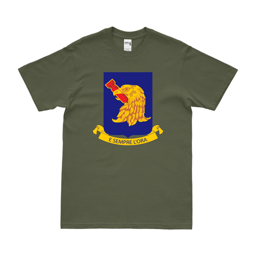 96th Bombardment Group WW2 AAF T-Shirt Tactically Acquired Military Green Clean Small