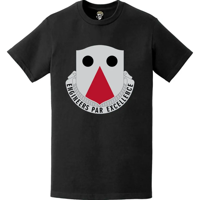 980th Engineer Battalion Logo Emblem T-Shirt