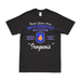 98th Infantry Division Since 1918 'Iroquois' T-Shirt Tactically Acquired Small Black 