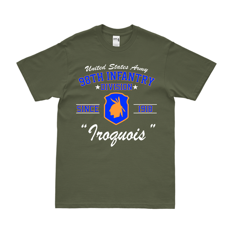 98th Infantry Division Since 1918 'Iroquois' T-Shirt